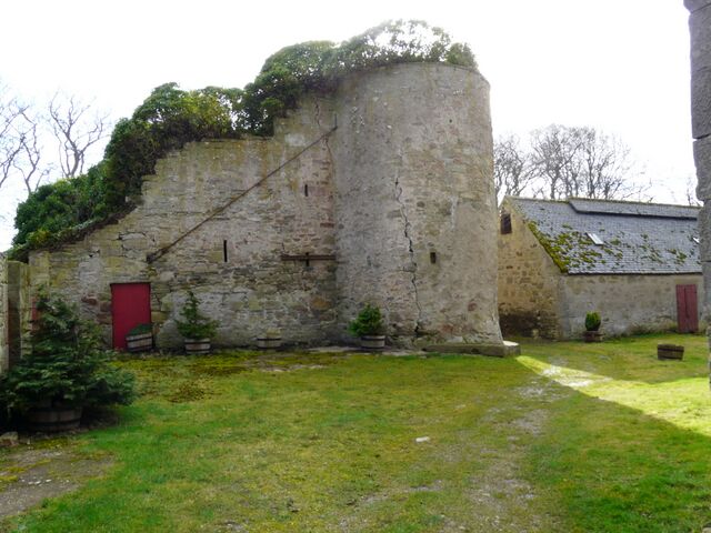 Ruins at Glenmorangie House
