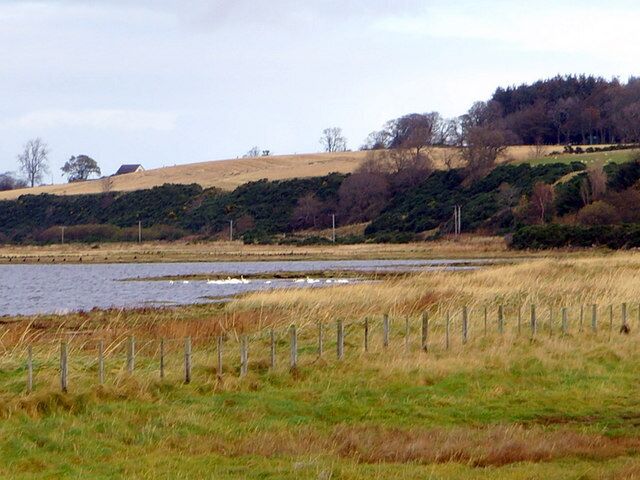 Sheltered bay on Moray Firth