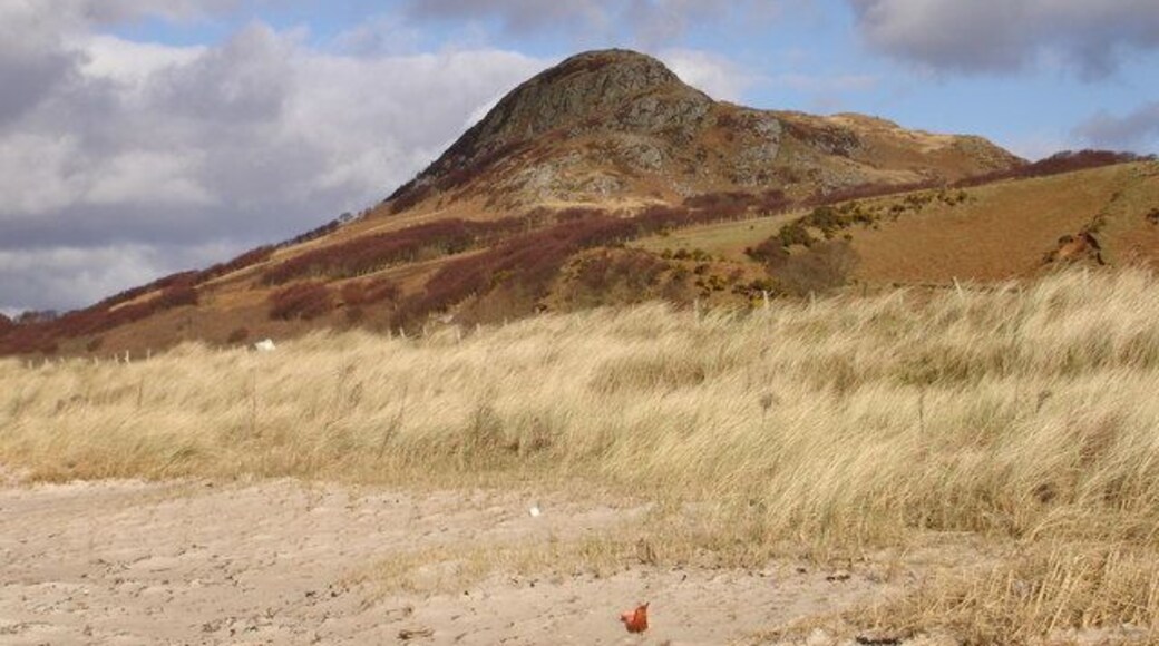 Dun Skeig from the beach This dun affords spectacular views to Arran and Jura.
