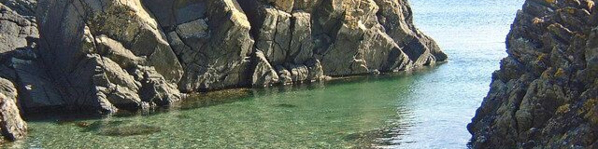 View from the road to Skipness Spooked a sea otter here. Should have been quicker with my camera.