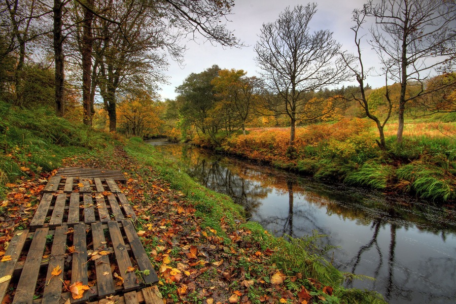 Barr Water at Glenbarr Abbey