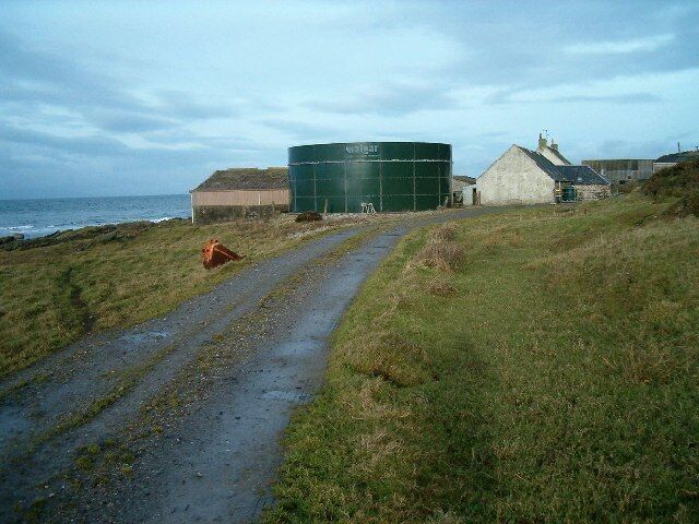 Dairy Farm at Dalkeith. This farm is likely to be demolished and replaced by housing, which will have a fabulous view west to Gigha, Islay and Ireland.