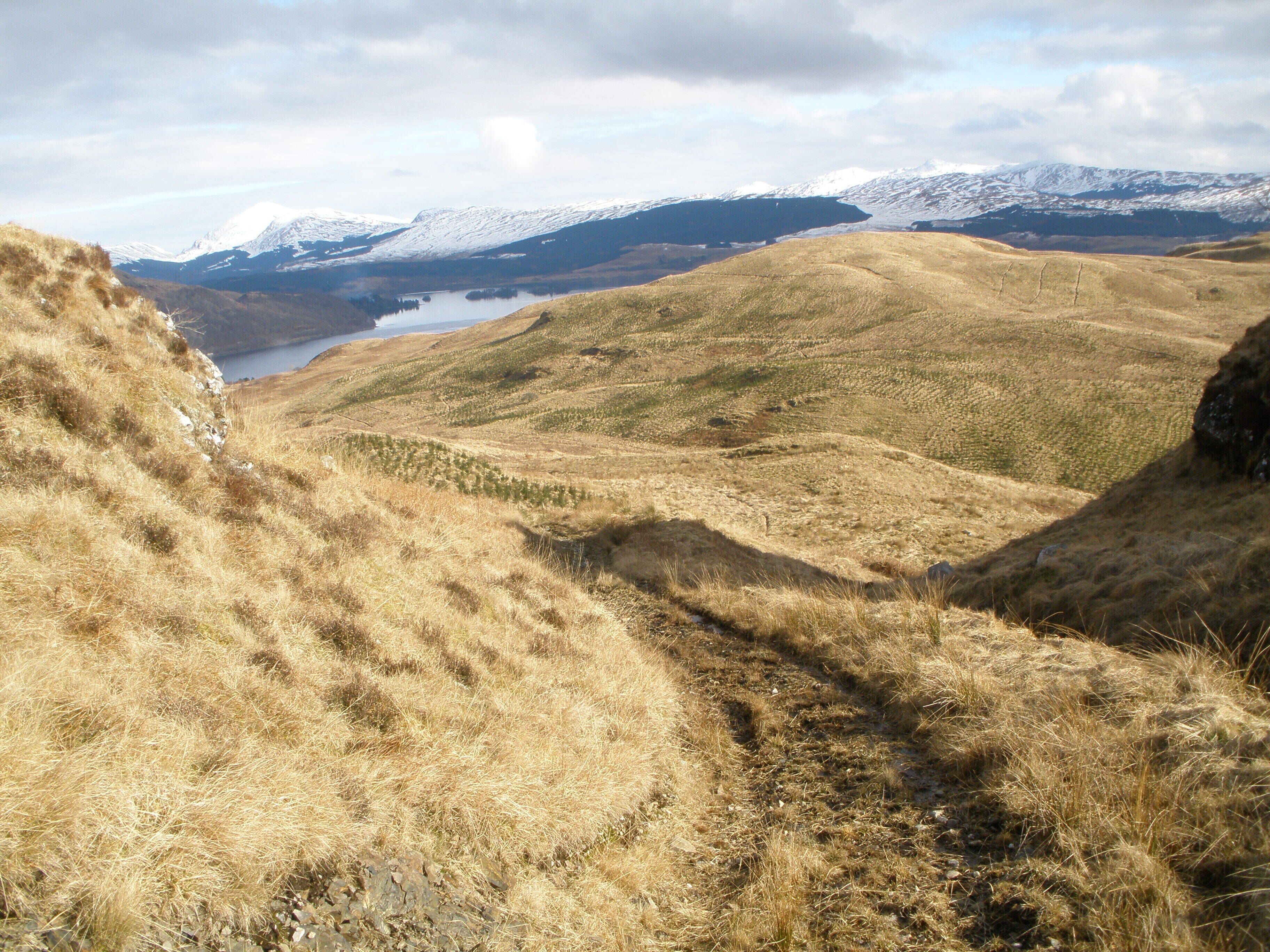 Estate A.T.V. track at the side of Creag na Gobhair Not on O.S. maps