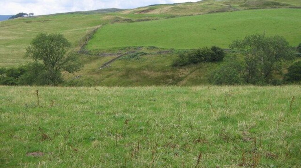 Bardennoch Burn in valley