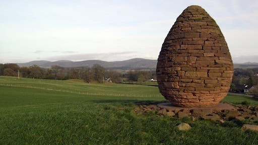 Millennium Cairn The Millennium Cairn near Penpont.
