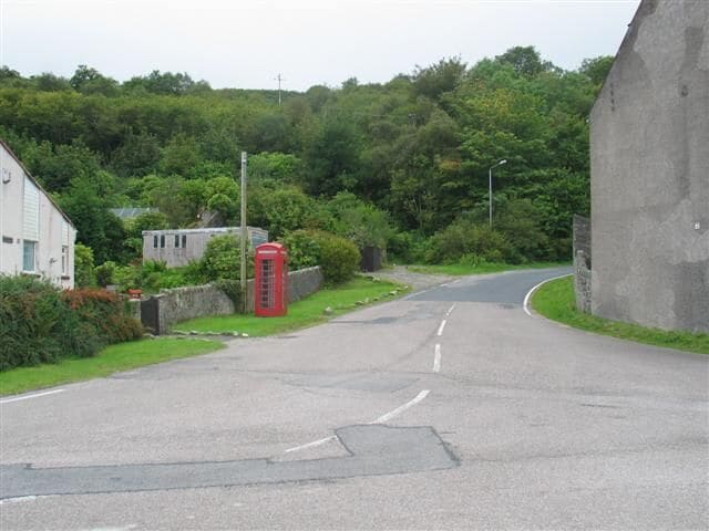 Kames village telephone box.