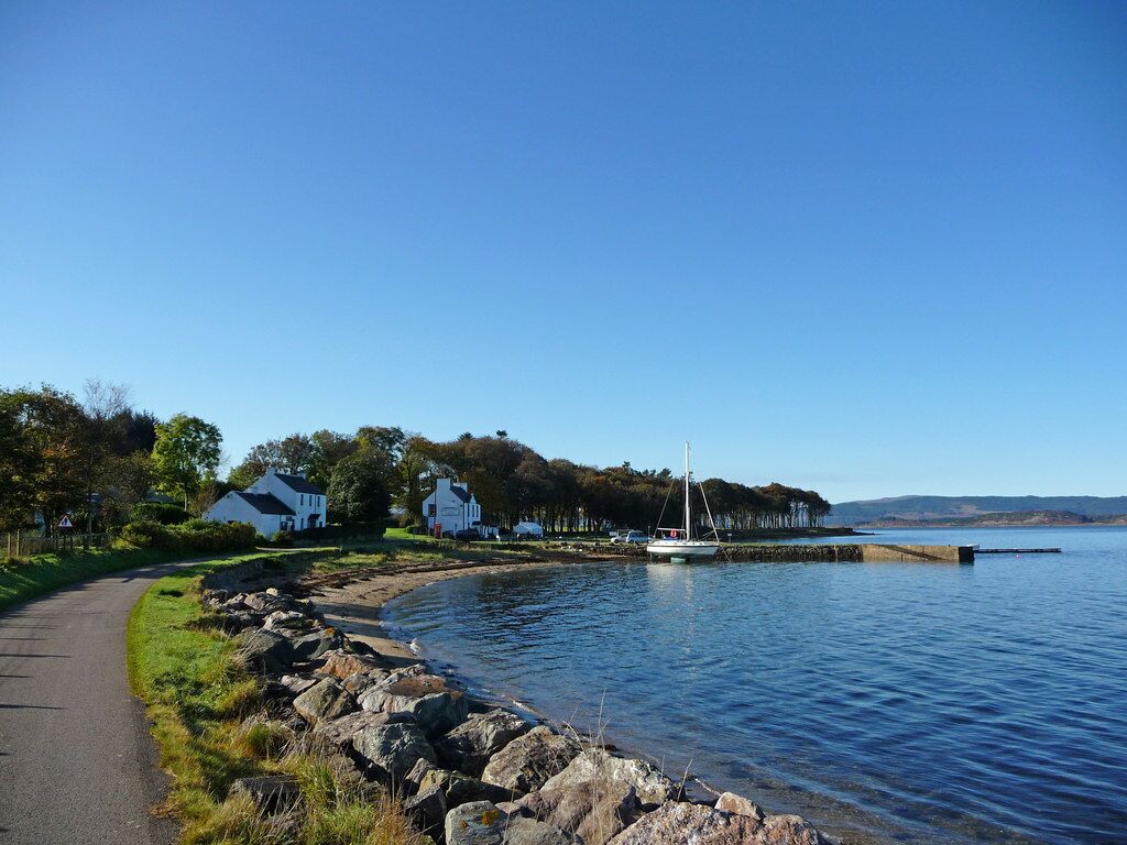 Otter Ferry Until 1948 a ferry operated between Otter Ferry and West Otter Ferry on the opposite side of Loch Fyne.