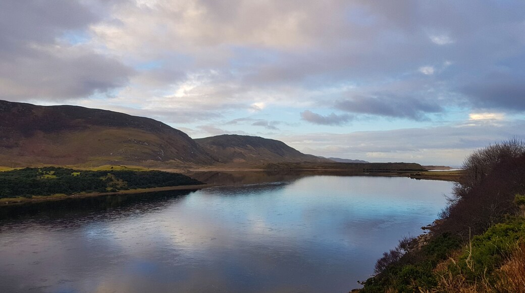 The beautiful tongue lake in Scotland, UK.