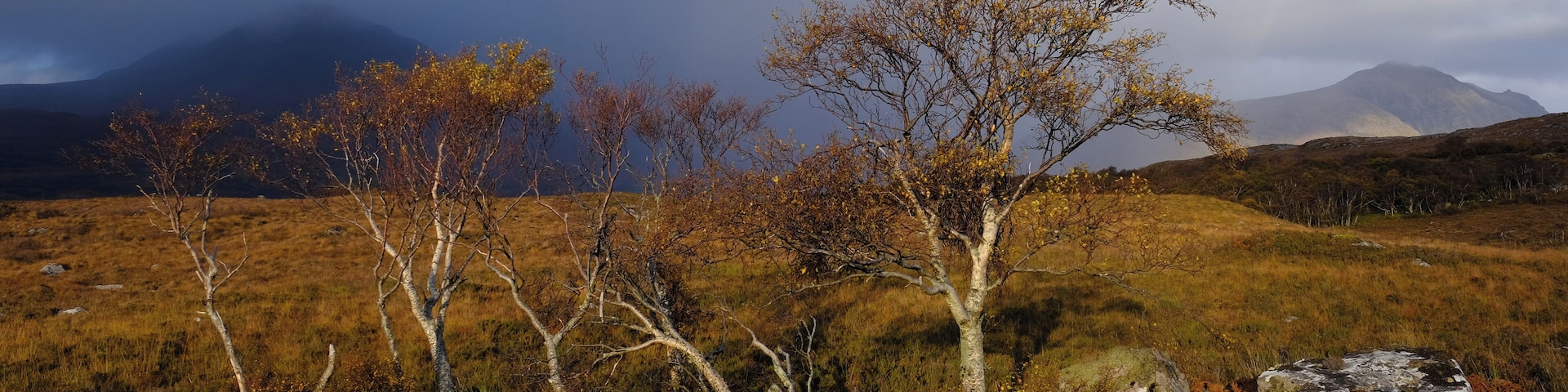 Photograph this location at Sunset, the golden light on the autumnal colours make this a site to behold. The mountains in the distance add to the scene wonderfully.