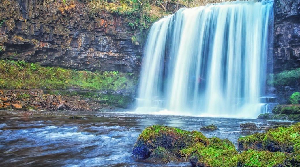 One of Wales's nicest waterfalls, captured here using a long exposure.
