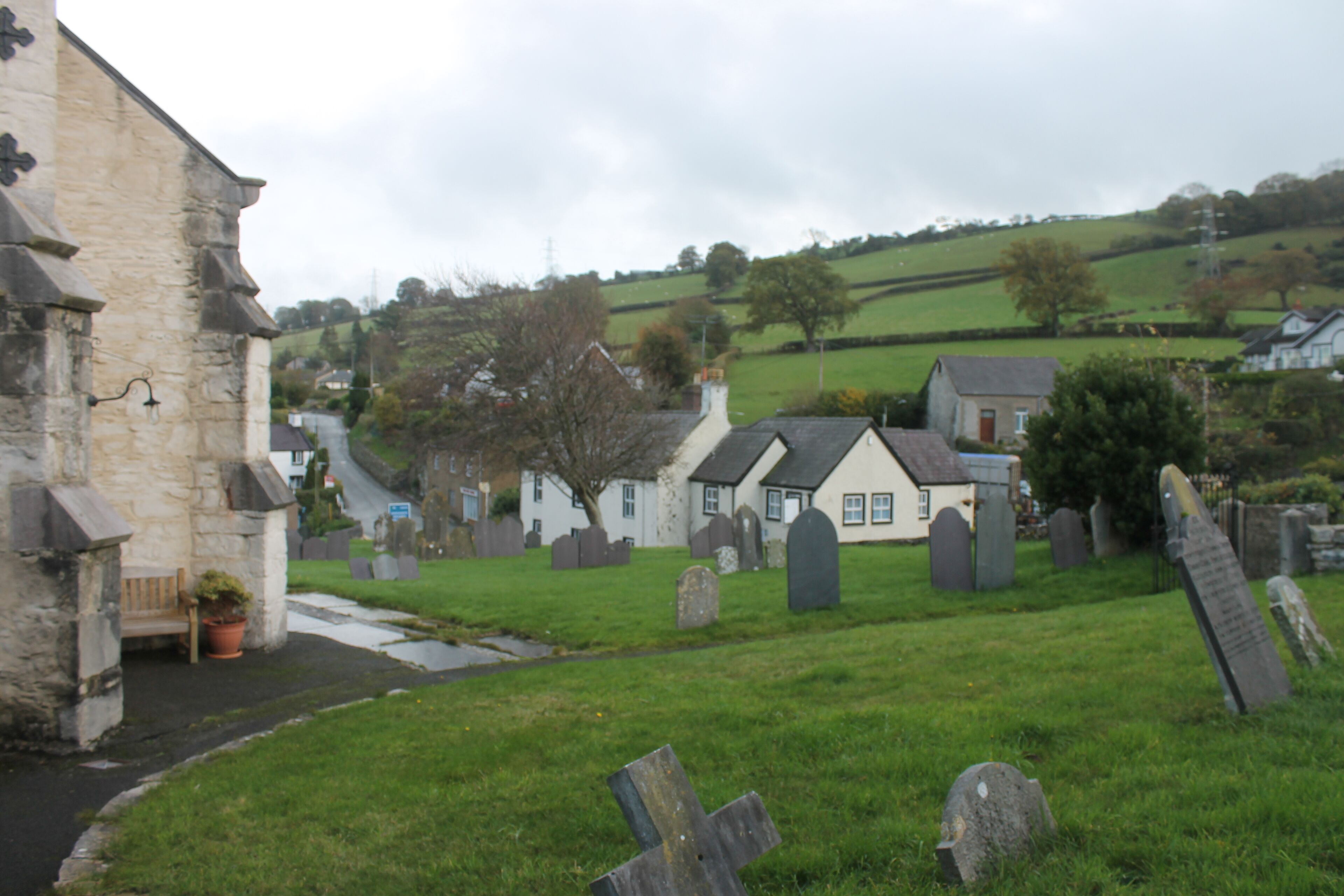 St Michael's Church, Betws yn Rhos, Conwy Borough County, North Wales. Existing church dated 1838-9 replaced a church first mentioned in Lincoln Taxatio of 1291.