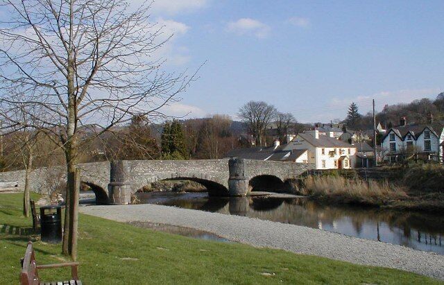 Llanfair TH. The bridge at Llanfair TH