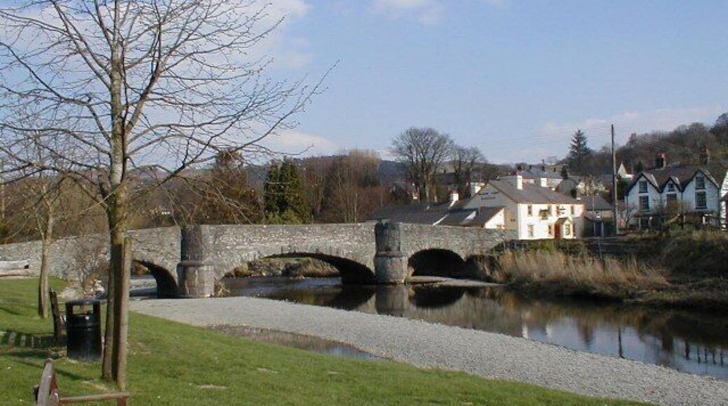 Llanfair TH. The bridge at Llanfair TH