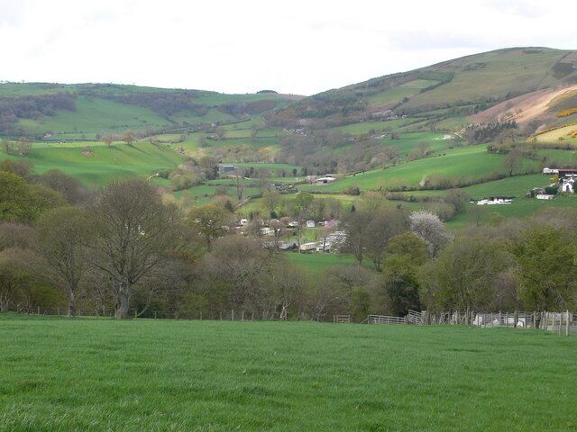 Elwy valley The valley of the river Elwy near Moelfre Isaf.
