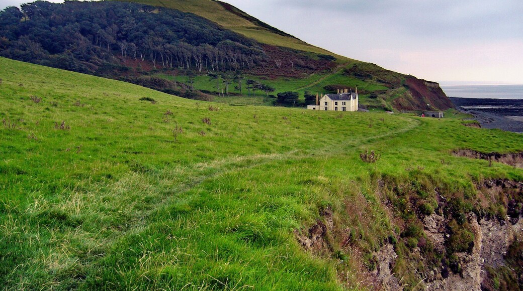 Coastal path from Clarach to Borth