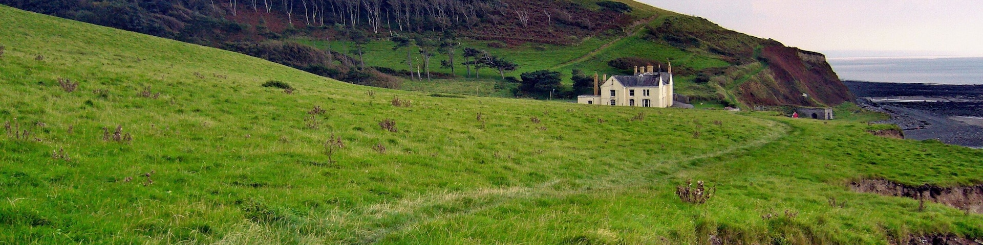 Coastal path from Clarach to Borth