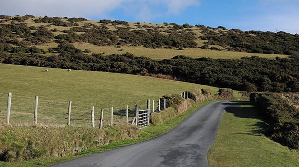 The road to Morfa Bychan