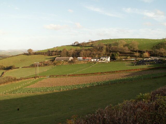 Pant-gwyn, Moriah. Pant-gwyn farm, W of Moriah on the A4120