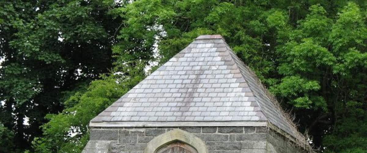 Llanfor Mausoleum A mausoleum owned by the nearby Rhiwlas estate