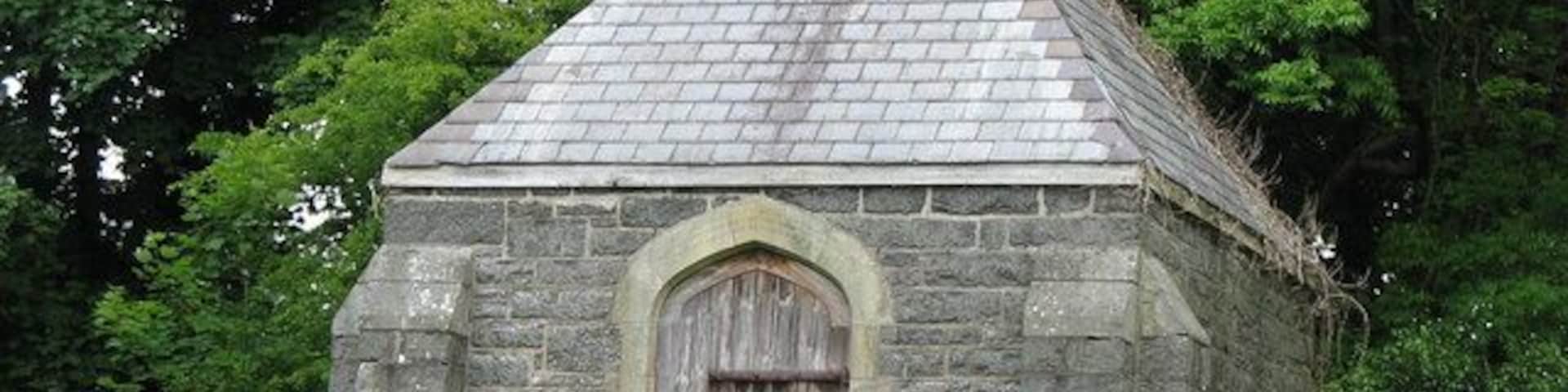 Llanfor Mausoleum A mausoleum owned by the nearby Rhiwlas estate