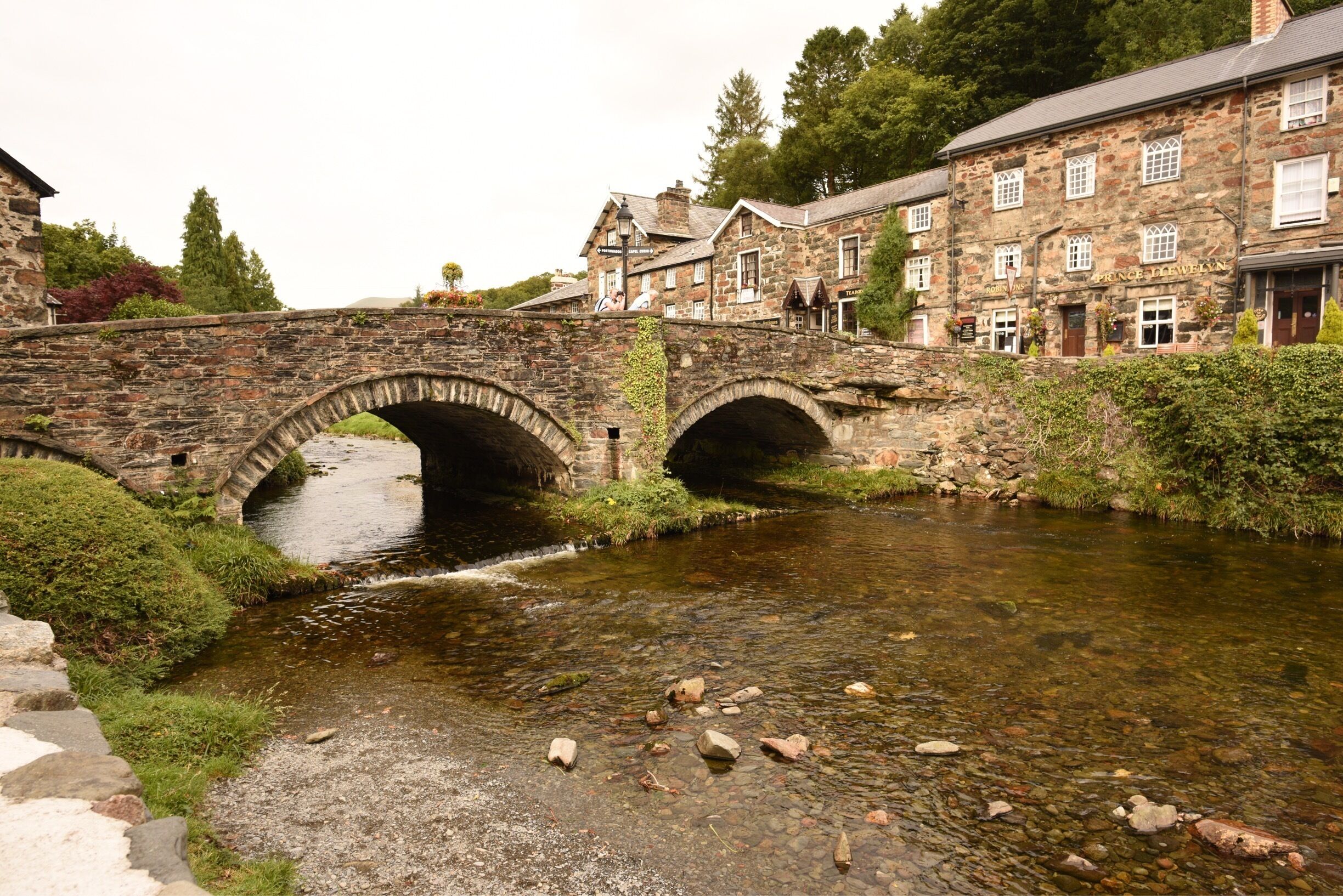 Pretty Welsh town. 