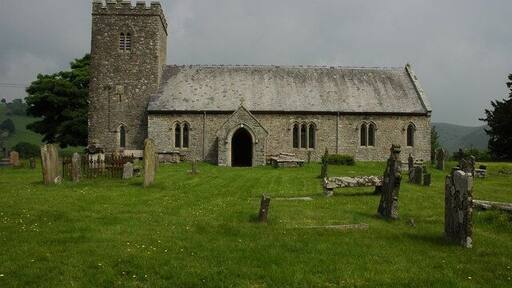 Llanafan-fawr Church Church dedicated to St Afan an early Welsh saint, his body was buried in the churchyard. See: http://www.castlewales.com/llanafan_fawr.html