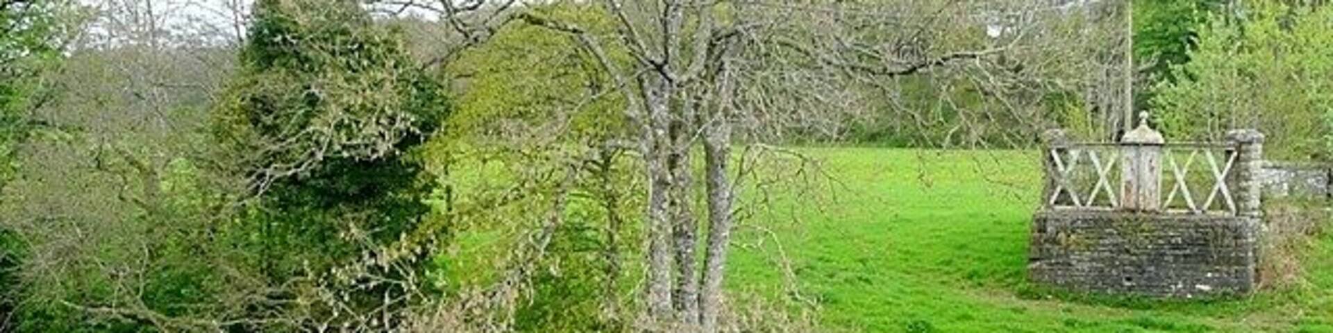 Brynwern Bridge The abutments of the old bridge, taken from the new.