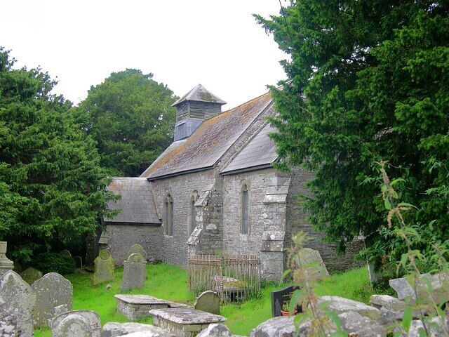 St David, Llanddewi Fach Rebuilt in 1860, but well done.