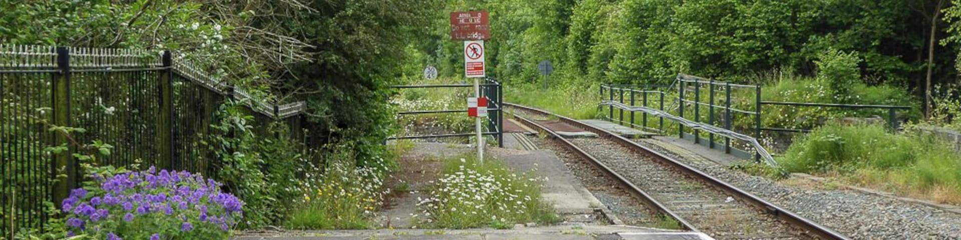 Platform Builth Road Station, looking south