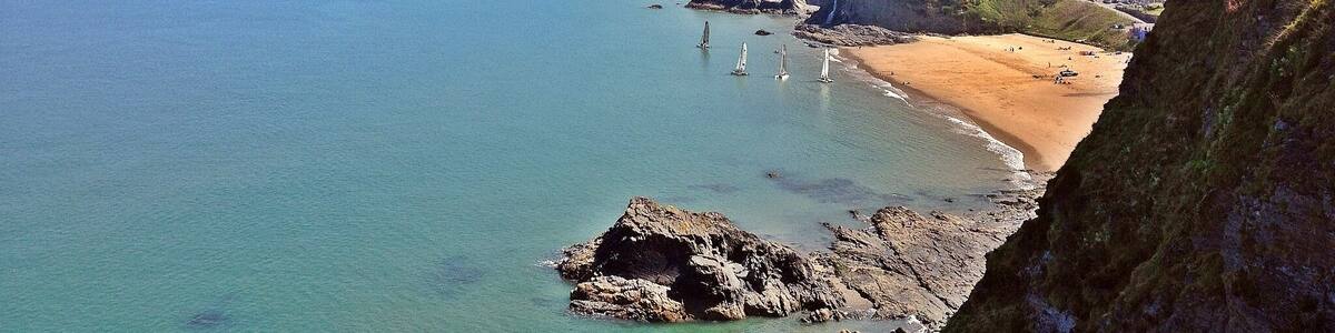 Tresaith beach, Wales