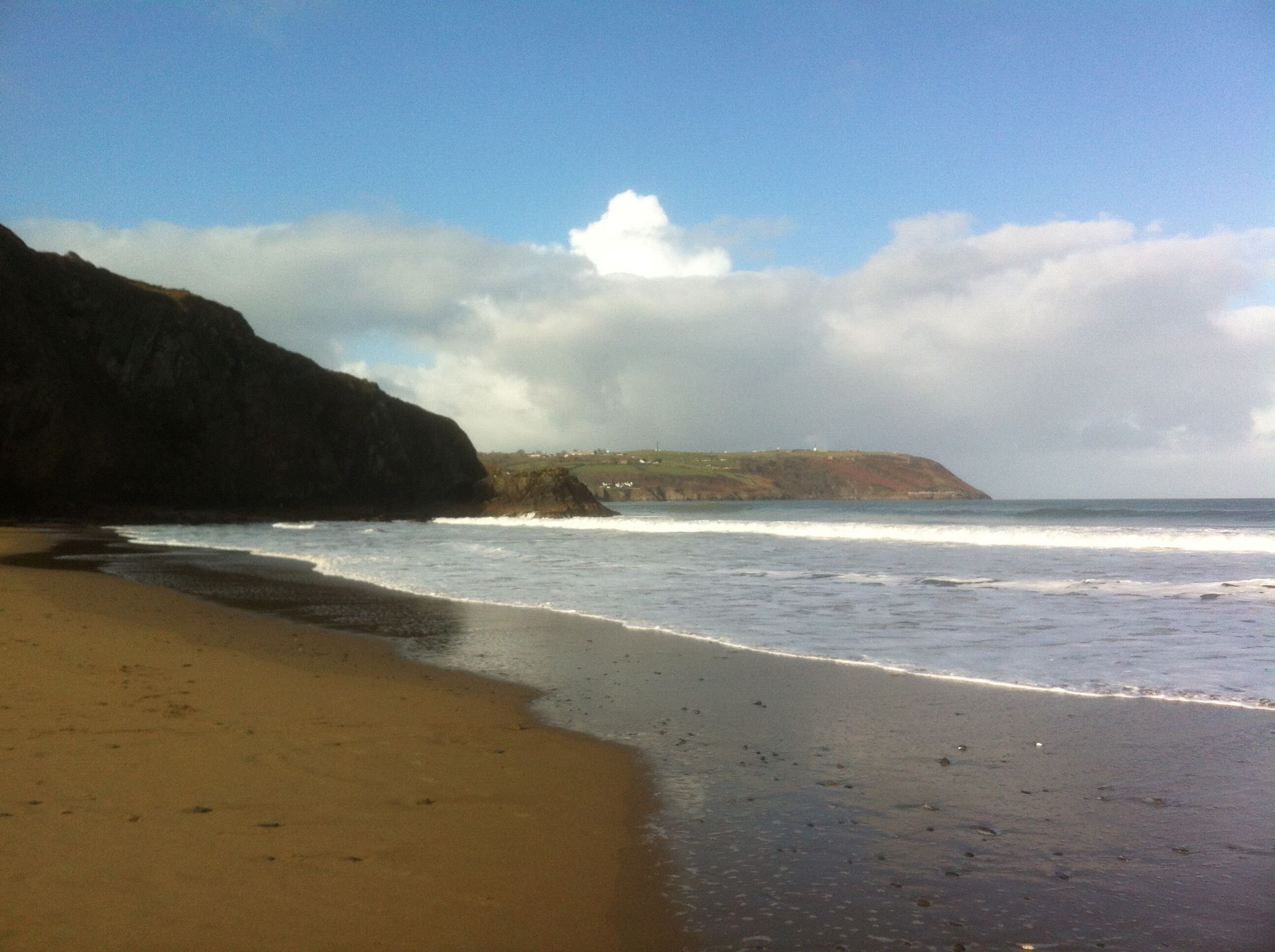 Tresaith beach