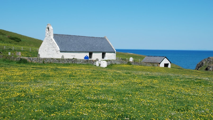 Mwnt chapel, west Wales near Cardigan.