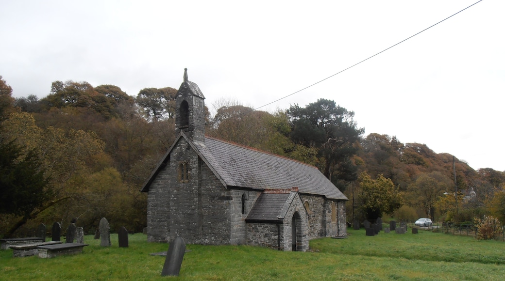 The Church of Llanfihangel Glyn Myfyr, Denbighshire, North Wales.