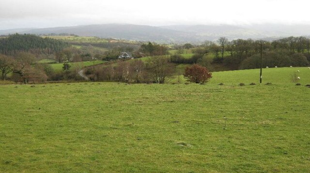 Farmland near Ffrydd-fawr