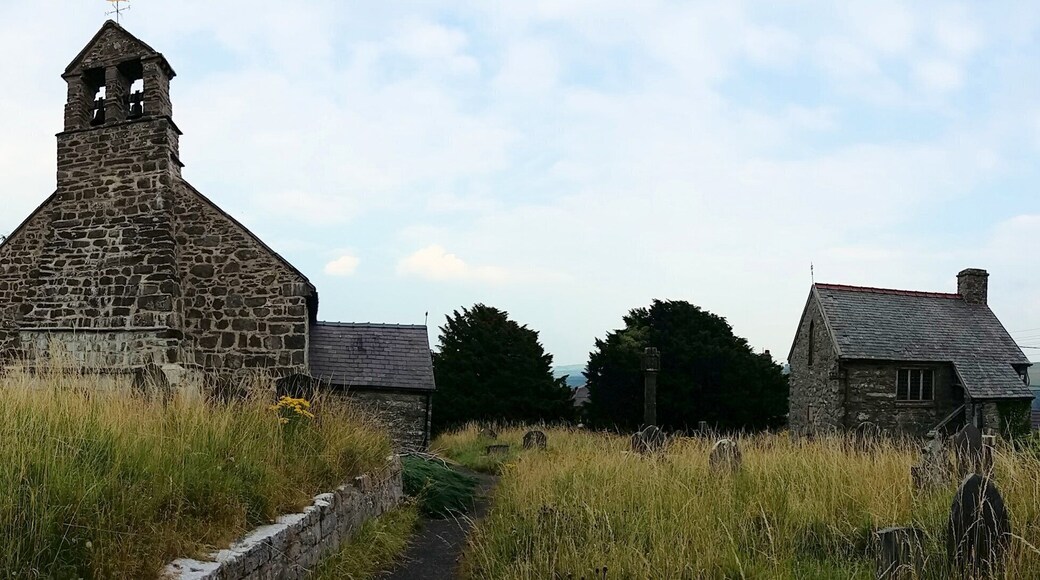 St Mary's Church, Derwen, near Rhuthun, Denbighshire, North Wales.