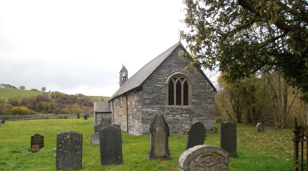 The Church of Llanfihangel Glyn Myfyr, Denbighshire, North Wales.