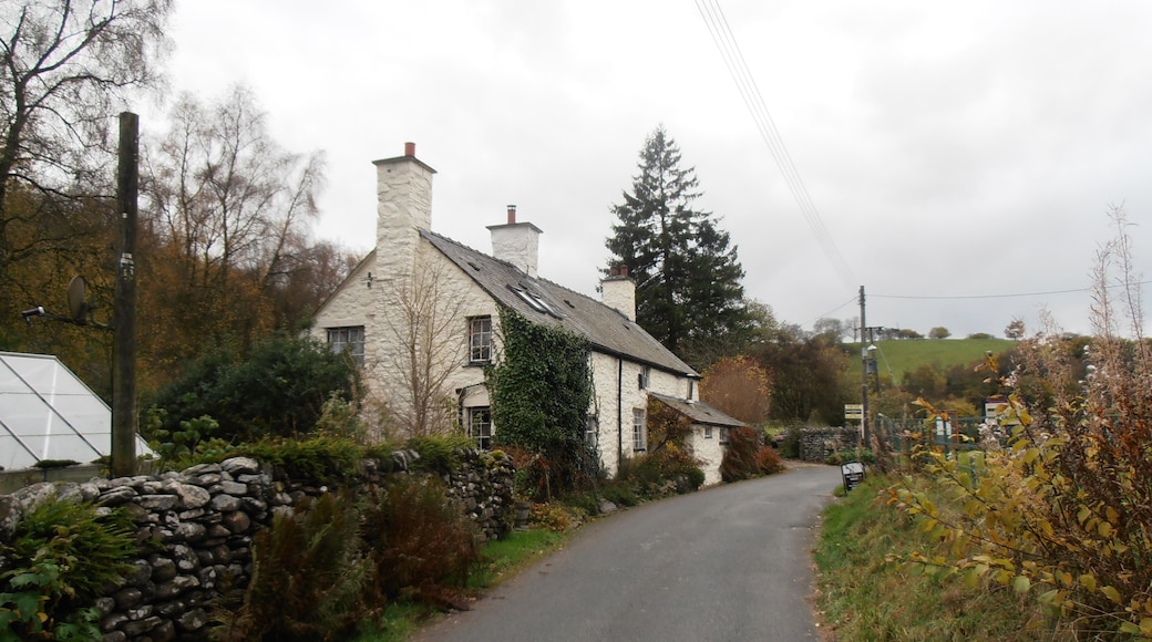 The Church of Llanfihangel Glyn Myfyr, Denbighshire, North Wales.