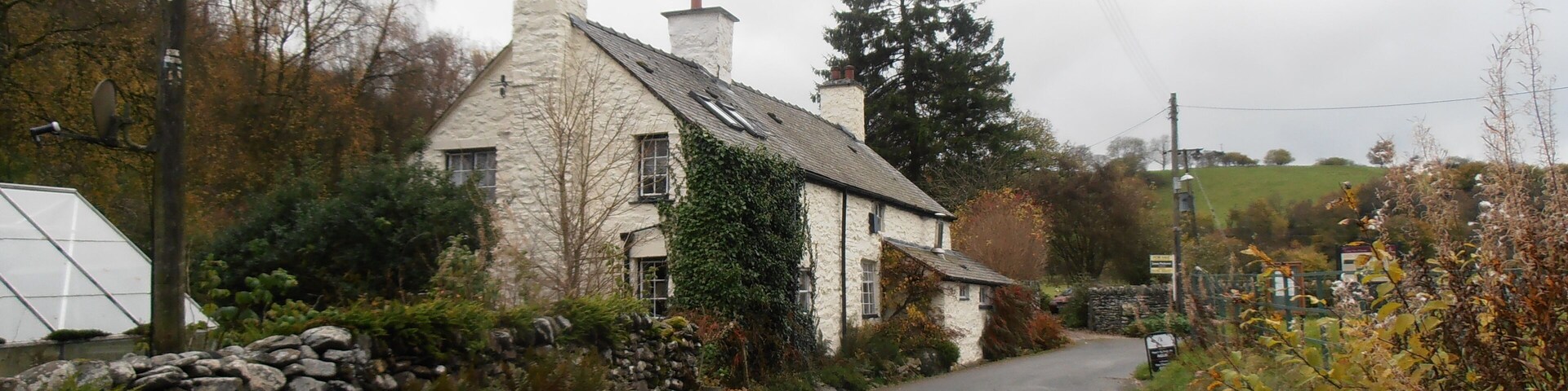 The Church of Llanfihangel Glyn Myfyr, Denbighshire, North Wales.