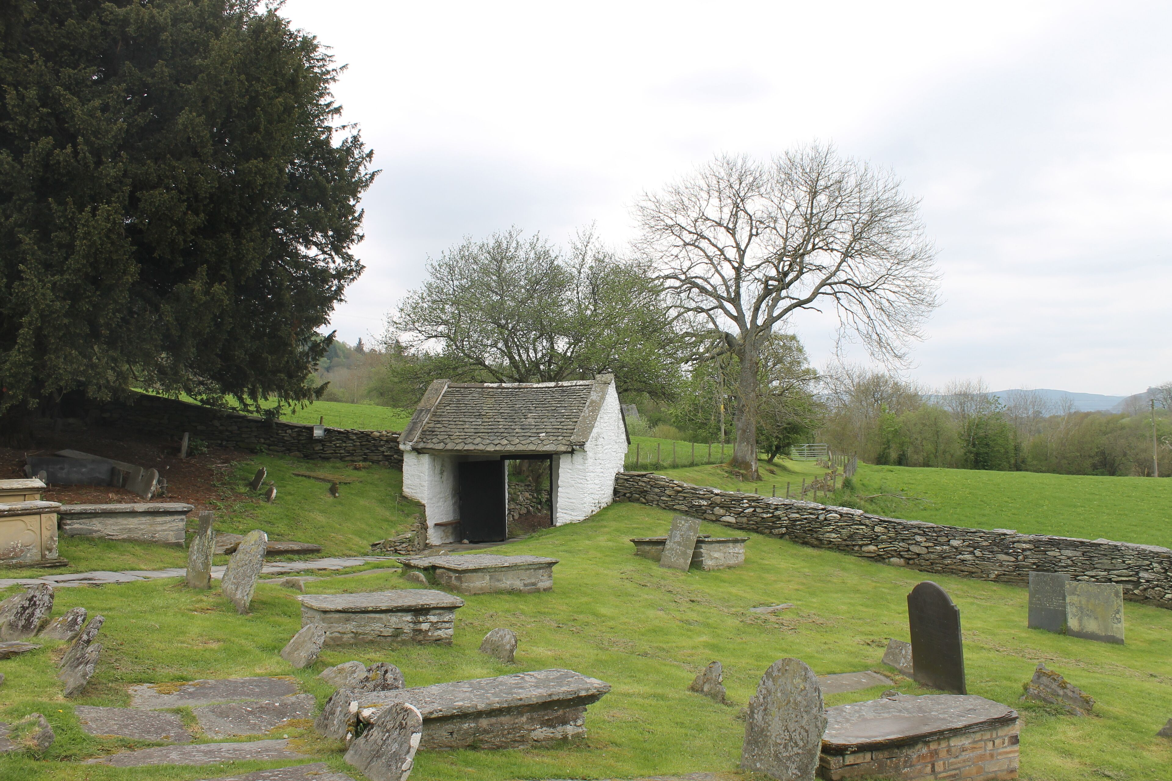 All Saints Church (Llangar Church), Cynwyd near Corwen, Denbighshire, North Wales.
