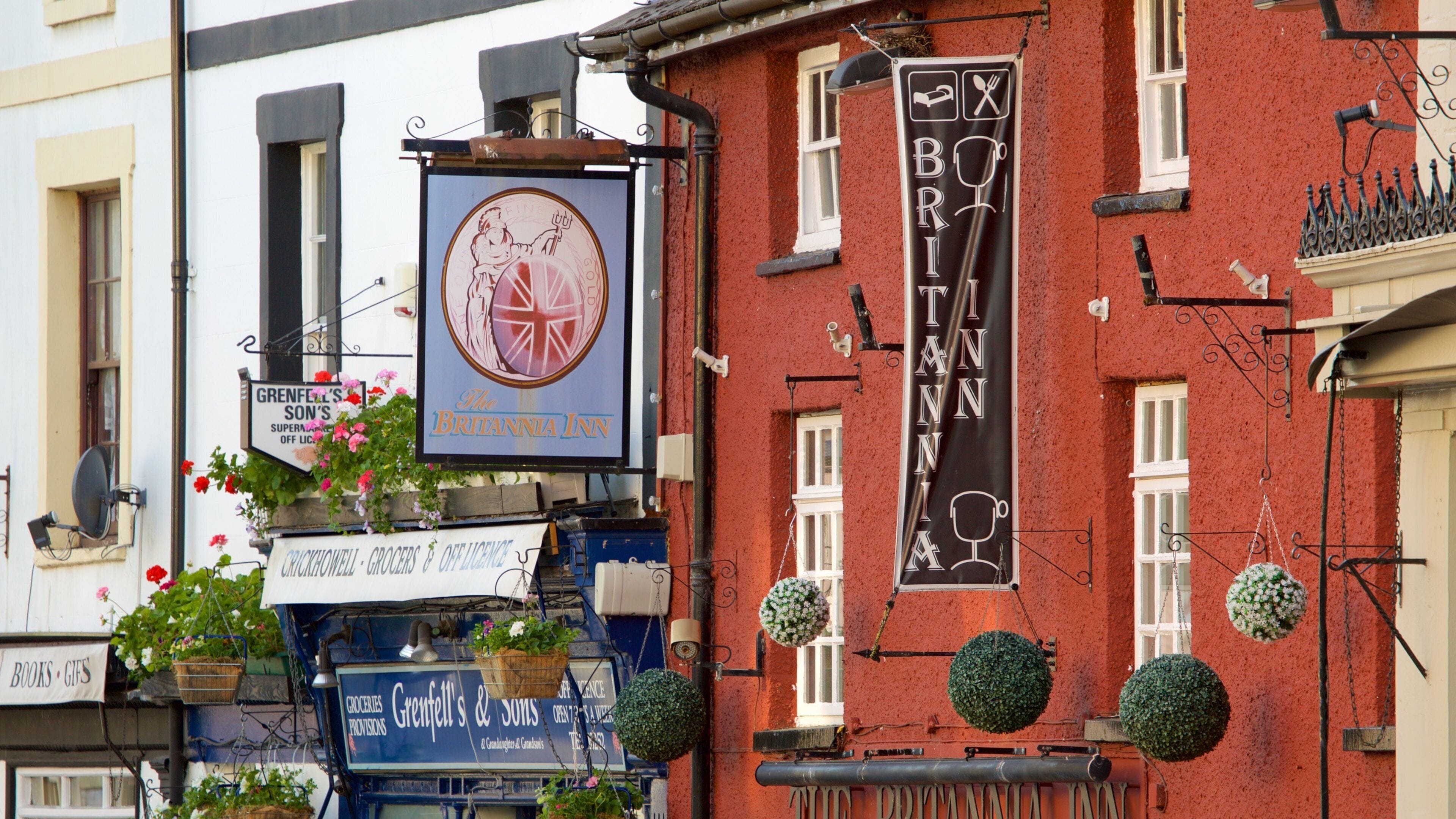 克里克豪威爾 设有 街道景色, 看板 和 懷舊元素