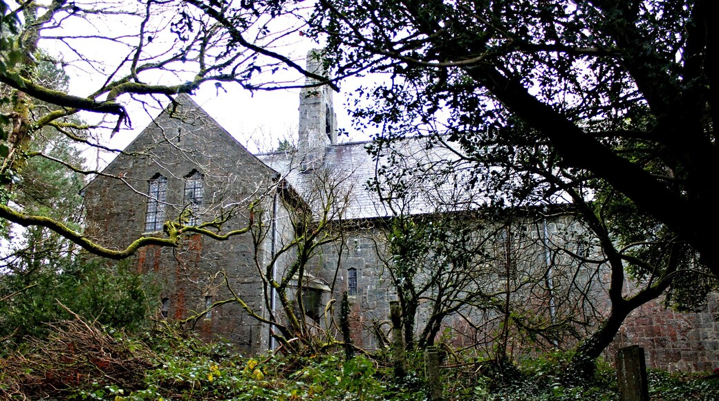 Begun 1895 and consecrated in 1898; designed by H Wilson, London. Commissioned by Mrs Louisa Tooth in memory of her second husband, the Reverend Charles Tooth, formerly chaplain of St. Mark's Church in Florence. The church is in a bold and severe style, and shows the influence of contemporary Art Nouveau architecture.