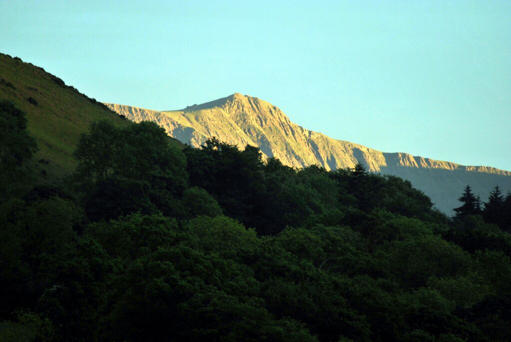 A view od Cader Idris from Llanfachreth