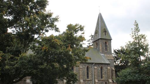 St. John the Baptist, Pontfadog, Glyn Ceiriog, Wrexham. The new parish of Pontfadog was formed on 15 April 1848, from the ancient parish of Llangollen.
