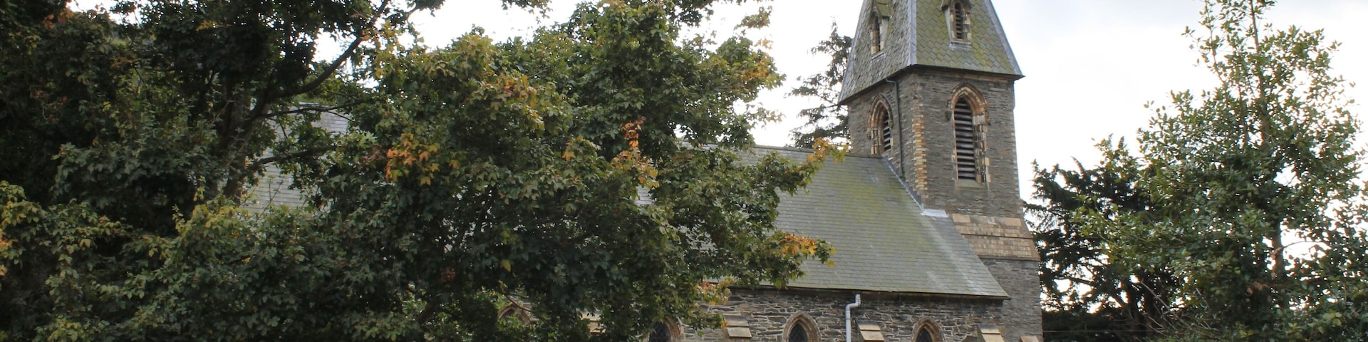 St. John the Baptist, Pontfadog, Glyn Ceiriog, Wrexham. The new parish of Pontfadog was formed on 15 April 1848, from the ancient parish of Llangollen.