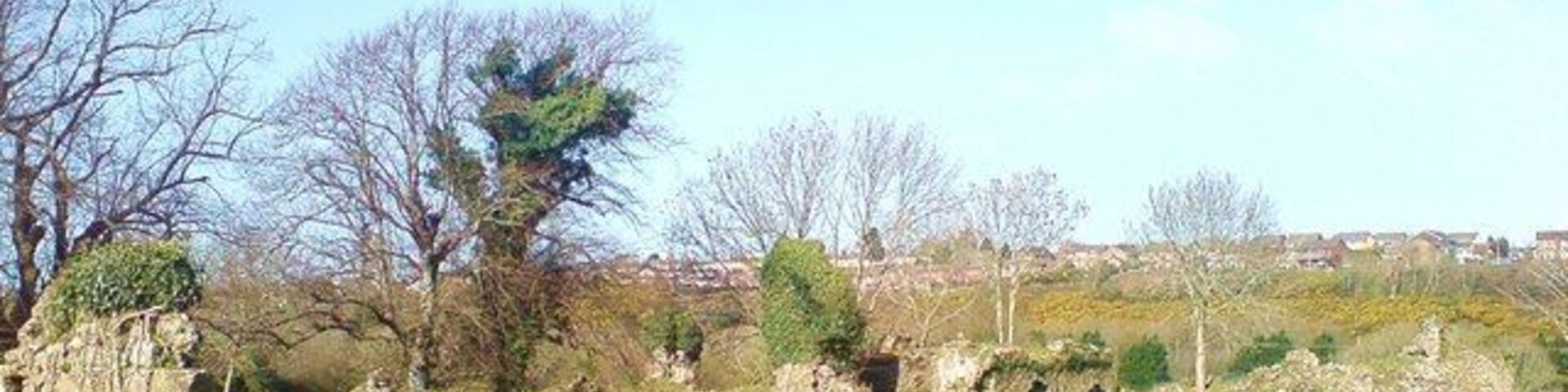 Haroldston. The scale of the ruins