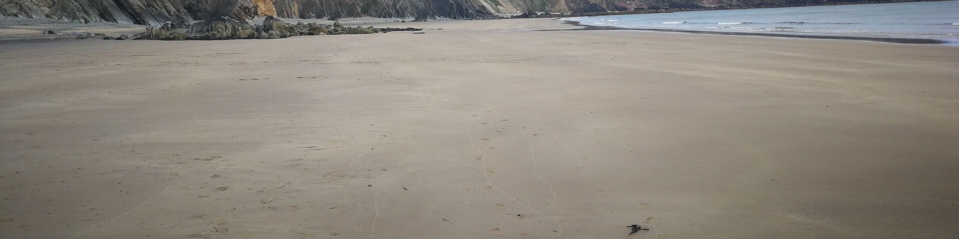 Marloes Sands is a great place to escape. Completely unspoilt, no commerce, it's a great place to walk, listen to and watch the waves.