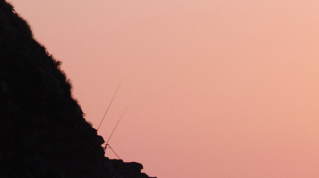 Sunset from Little Haven Pembrokeshire
