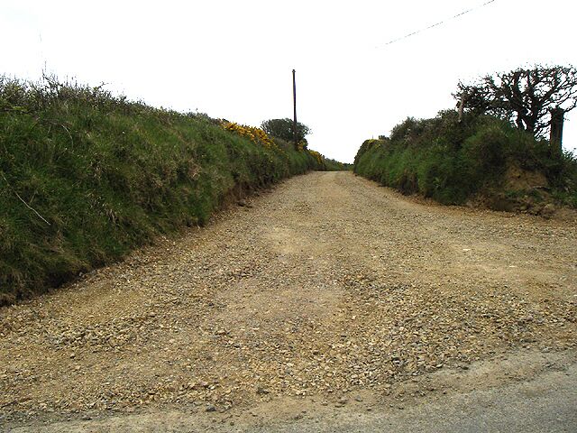 Lane. The lane to 'Simpson Hill'.