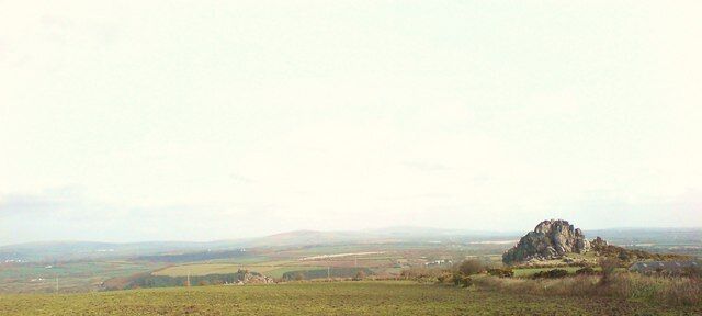 Poll Carn A prominent landmark.