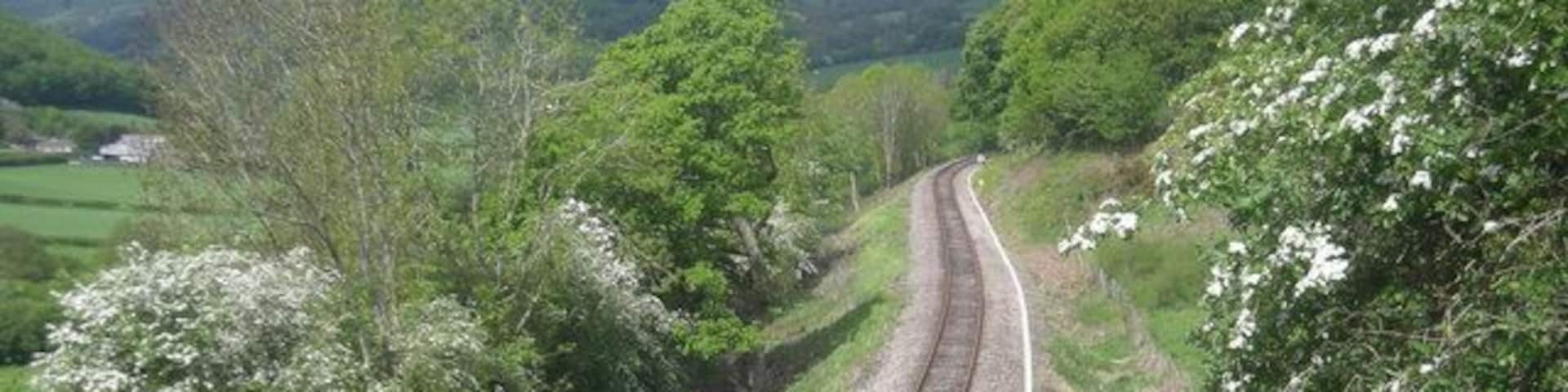 The Heart of Wales Line near Knucklas